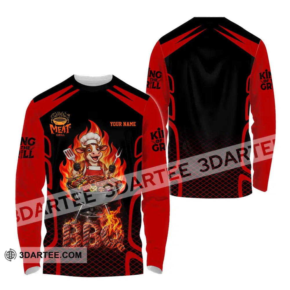 Unisex Shirt - Custom Barbecue Shirt - Long Sleeve Shirt / S - T-shirt