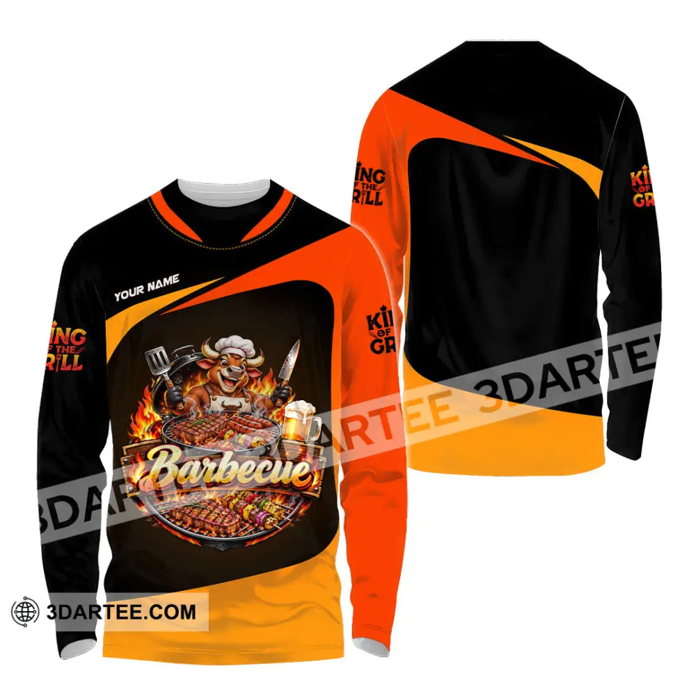 Unisex Shirt - Custom Barbecue Shirt - Long Sleeve Shirt / S - T-shirt