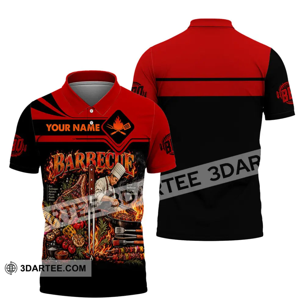 Unisex Shirt - Custom Barbecue Shirt - Polo Shirt / S - T-shirt