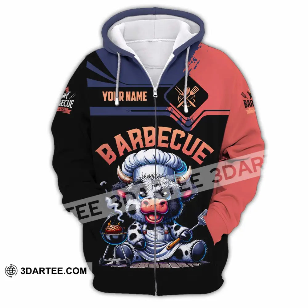 Unisex Shirt - Custom Barbecue Shirt Zipper Hoodie / S T-shirt