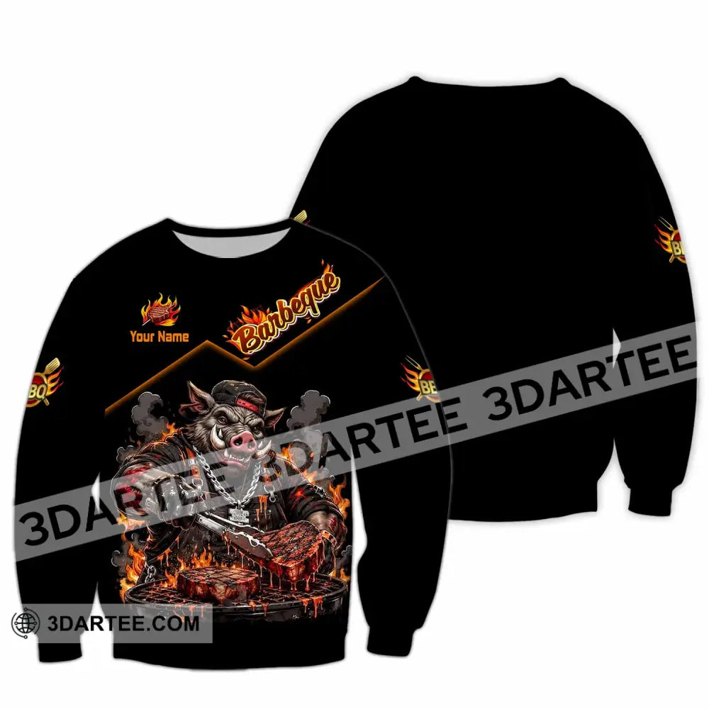 Unisex Shirt - Custom Barbeque Shirt - Long Sleeve / S - T-shirt