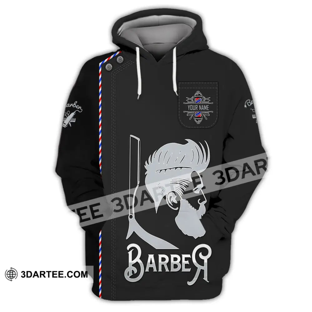 Unisex Shirt Custom Barber Shirt Hoodie / S T shirt