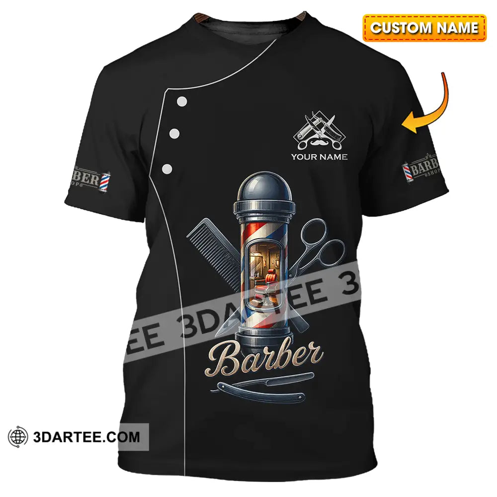 Unisex Shirt Custom Barber Shirt T shirt