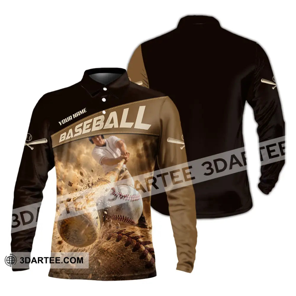 Unisex Shirt - Custom Baseball Shirt - Long Sleeve Polo / S - T-shirt
