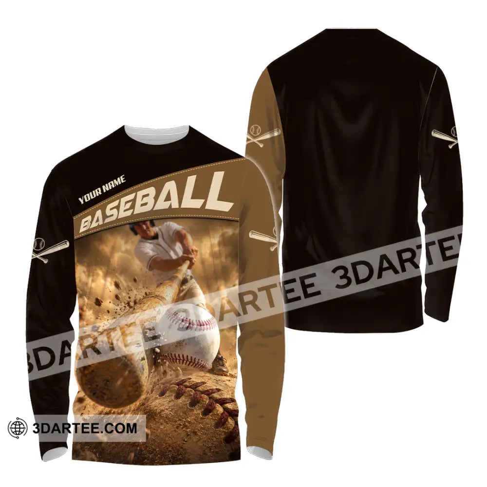 Unisex Shirt - Custom Baseball Shirt - Long Sleeve Shirt / S - T-shirt