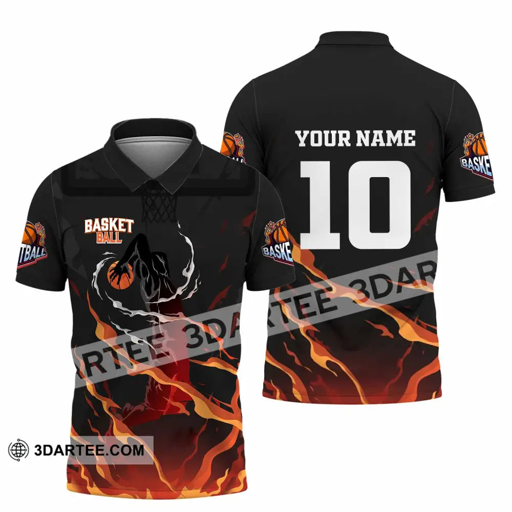 Unisex Shirt - Custom Basketball 3D Shirt Polo Shirt / S T-shirt