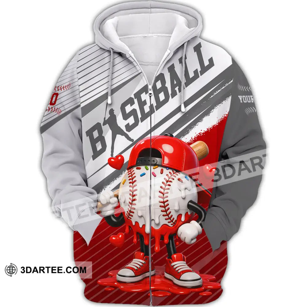 Unisex Shirt - Custom Basketball 3D Shirt Zipper Hoodie / S T-shirt