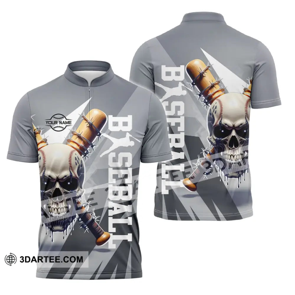 Unisex Shirt - Custom Basketball 3D Shirt Zipper Polo Shirt / S T-shirt