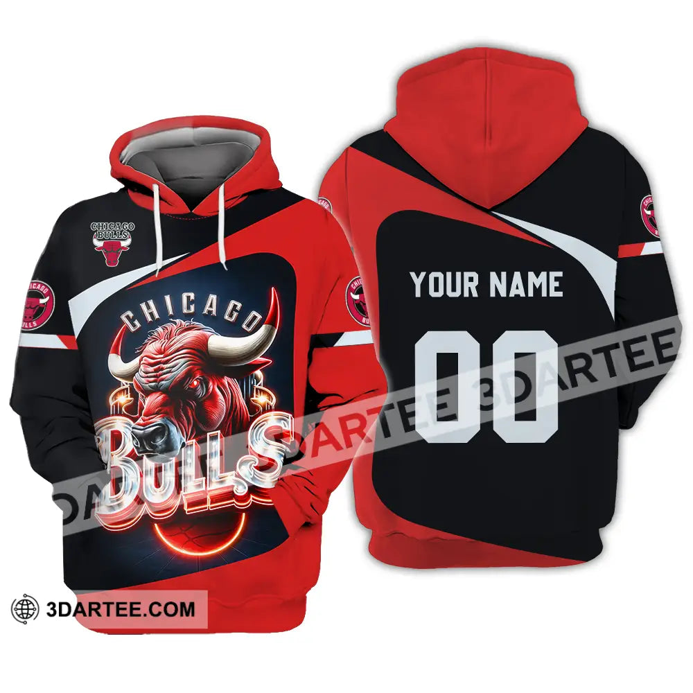 Unisex Shirt - Custom Basketball Chicago Bulls 3D Shirt Hoodie / S T-shirt