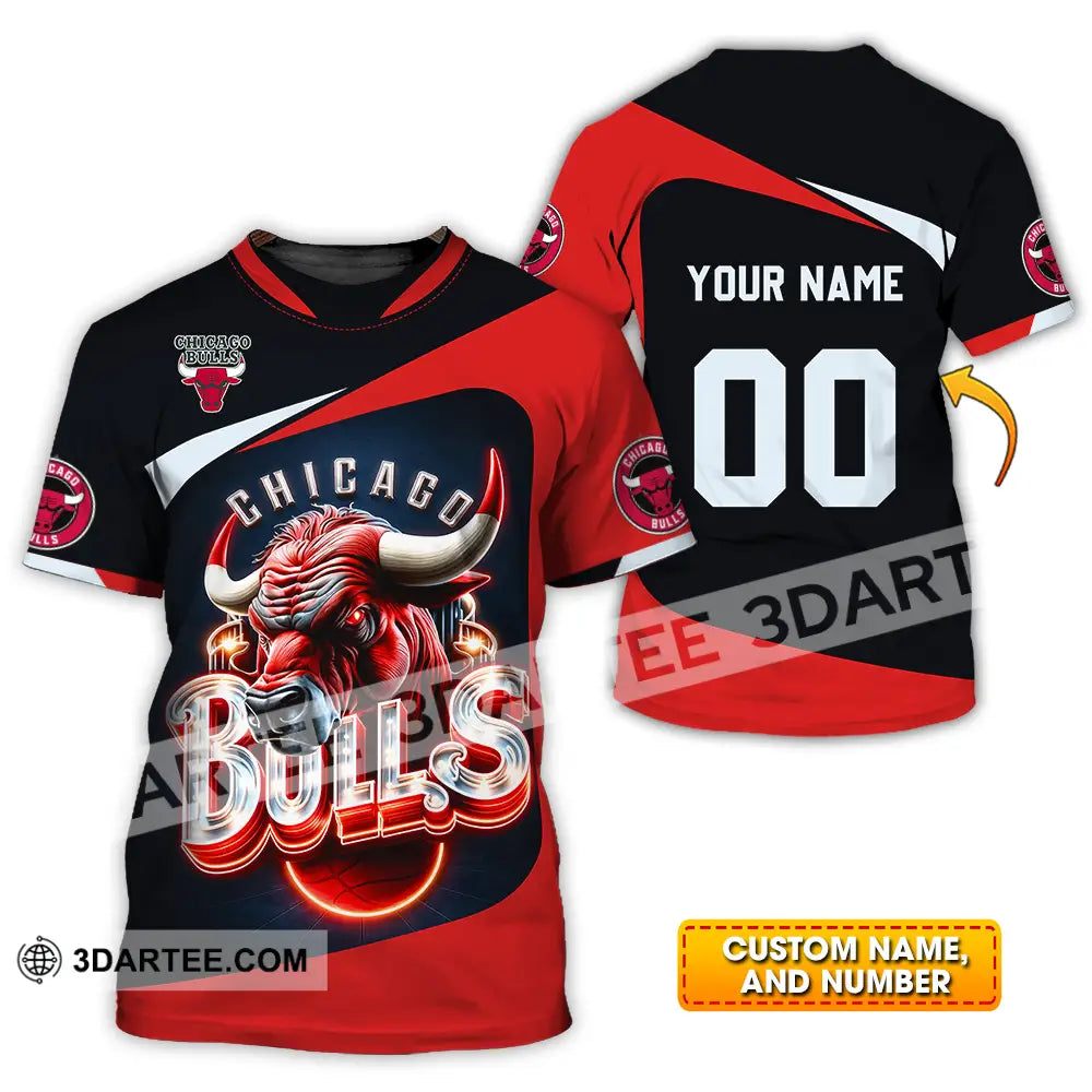Unisex Shirt - Custom Basketball Chicago Bulls 3D Shirt T-shirt