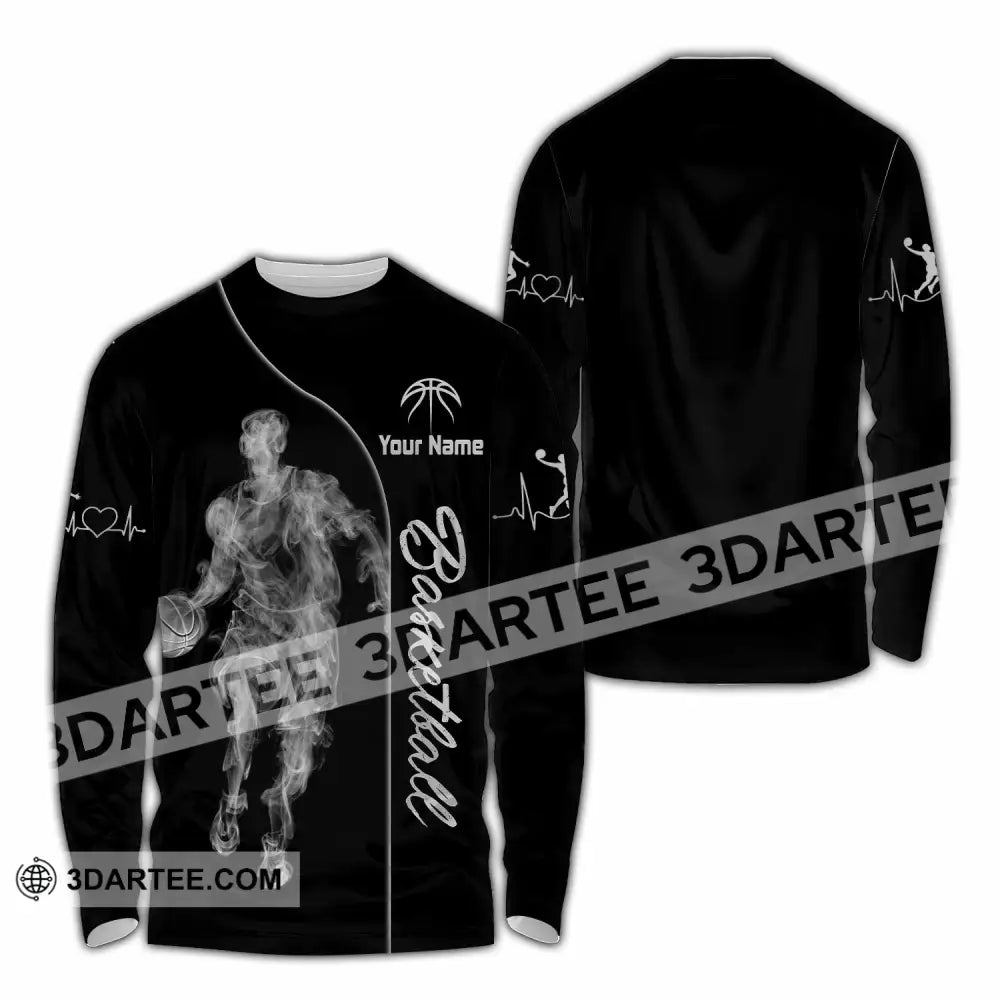 Unisex Shirt - Custom Basketball Shirt - Long Sleeve Shirt / S - T-shirt