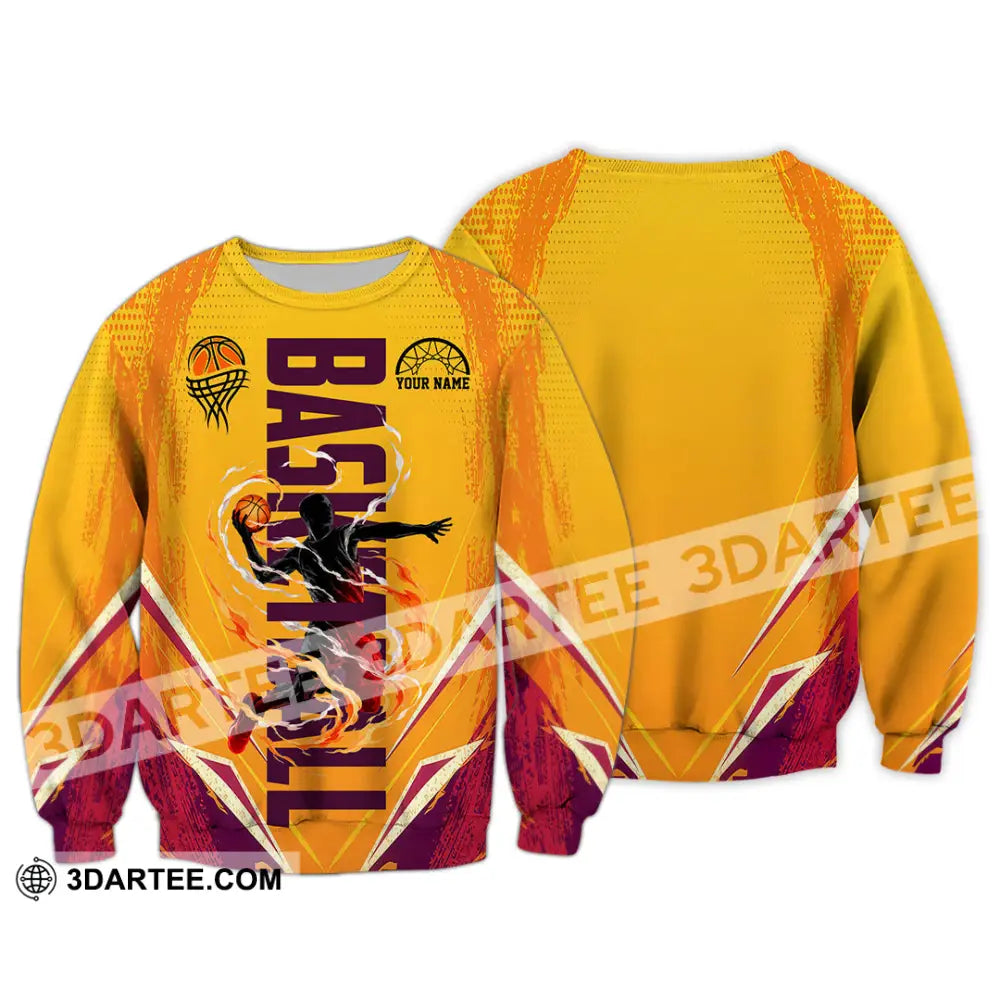 Unisex Shirt - Custom Basketball Shirt - Long Sleeve / S - T-shirt