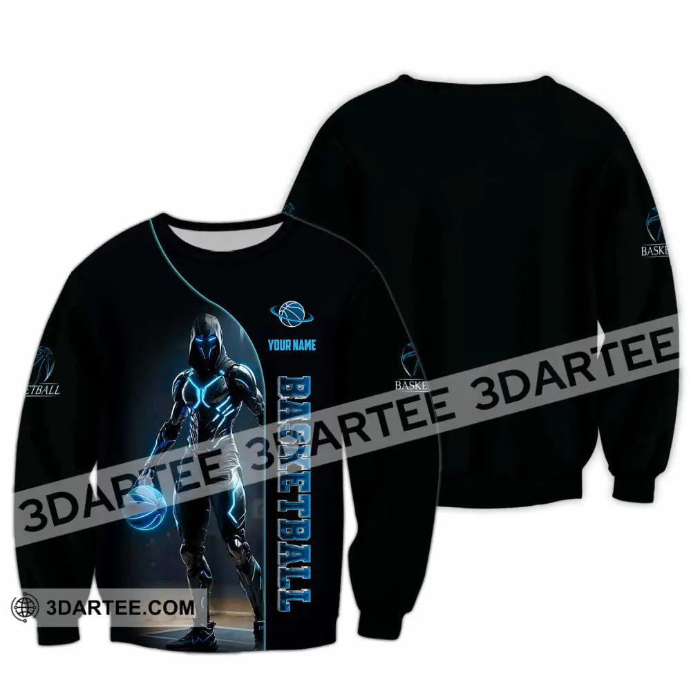 Unisex Shirt - Custom Basketball Shirt Long Sleeve / S T-shirt