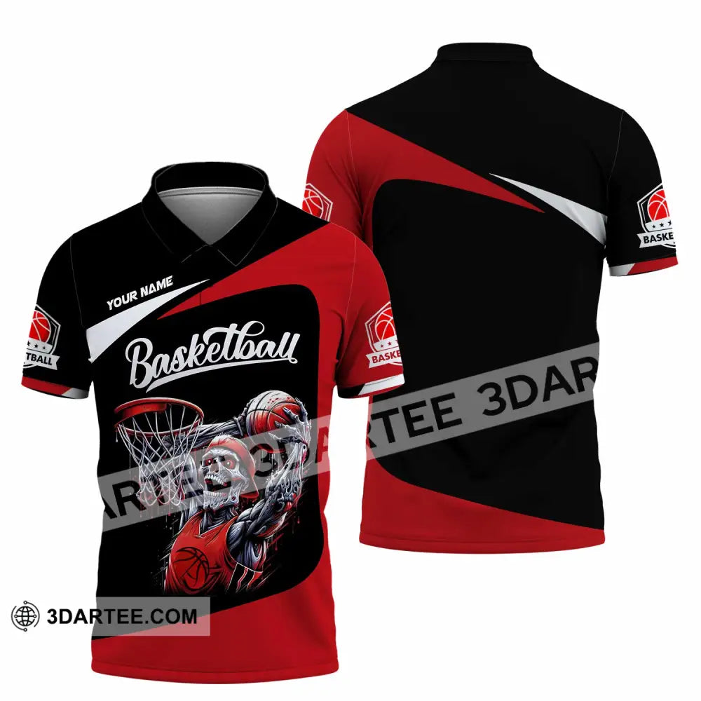 Unisex Shirt - Custom Basketball Sport Shirt Polo Shirt / S T-shirt