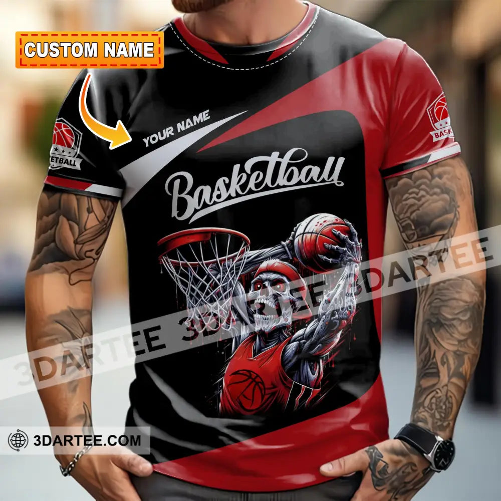 Unisex Shirt - Custom Basketball Sport Shirt T-shirt