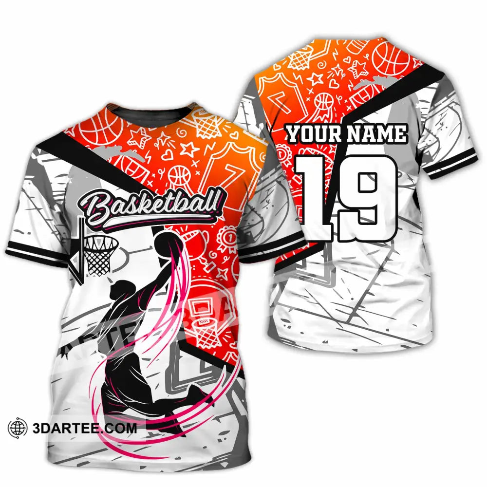 Unisex Shirt - Custom Basketball Shirt - T-Shirt / S - T-shirt