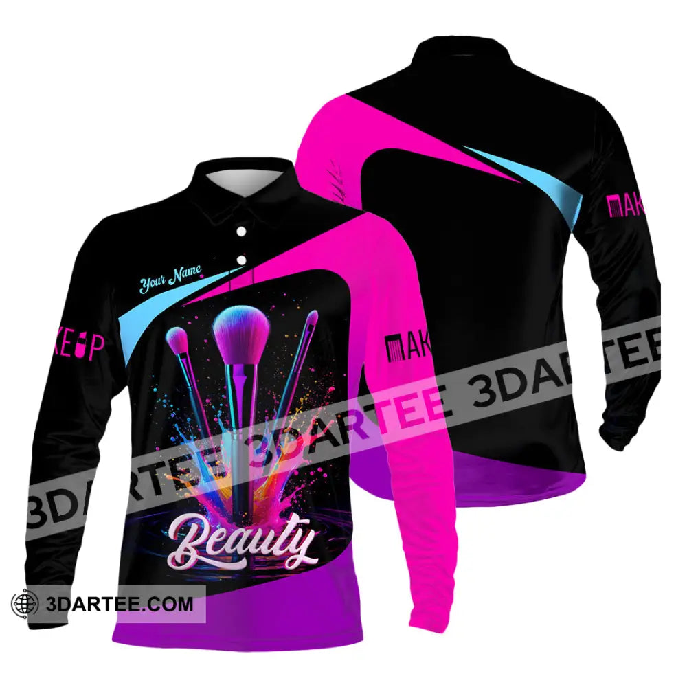 Unisex Shirt - Custom Beautiful 3D Shirt Long Sleeve Polo / S T-shirt