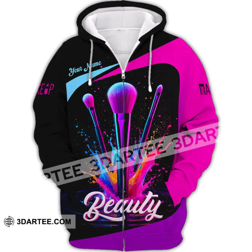 Unisex Shirt - Custom Beautiful 3D Shirt Zipper Hoodie / S T-shirt