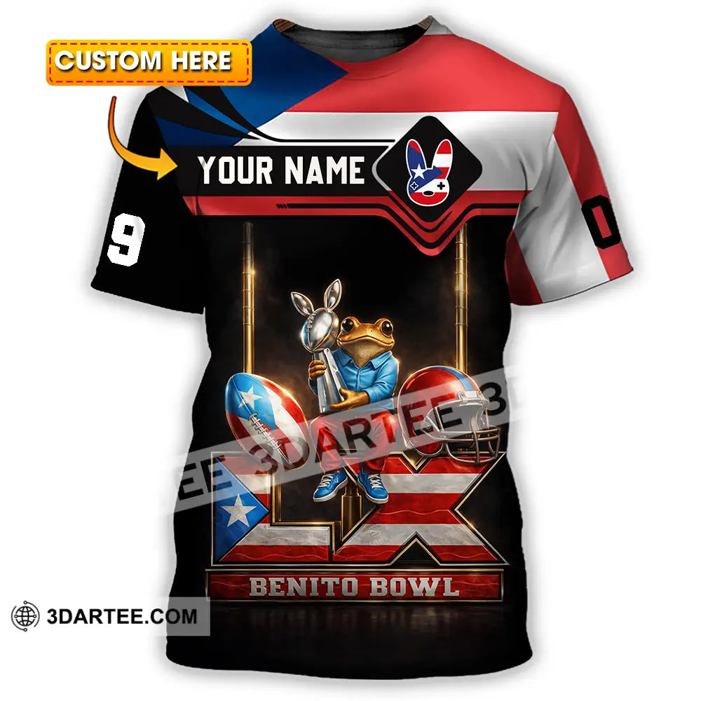 Unisex Shirt - Custom Benito Bowl 3D Shirt T-shirt