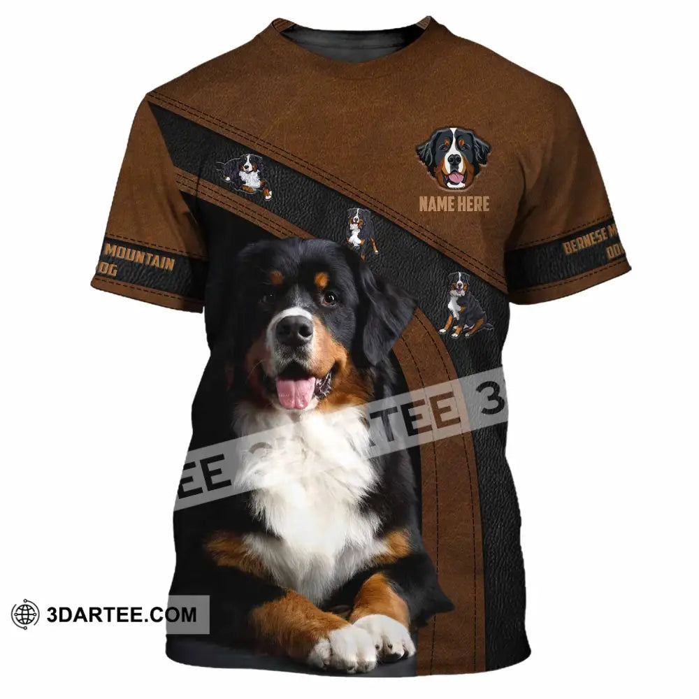 Unisex Shirt - Custom Bernese Mountain Dog Shirt T-Shirt / S T-shirt