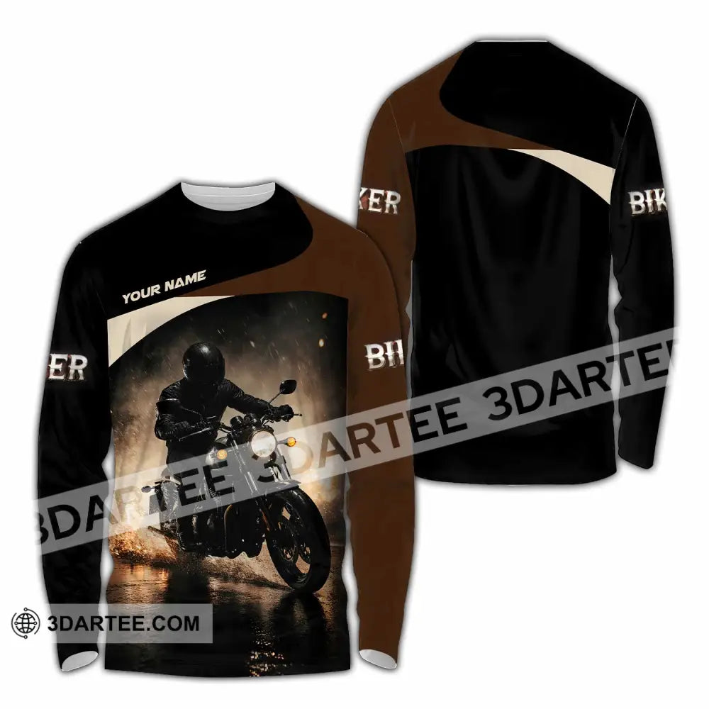 Unisex Shirt - Custom Biker 2026 3D Shirt - Long Sleeve Shirt / S - T-shirt