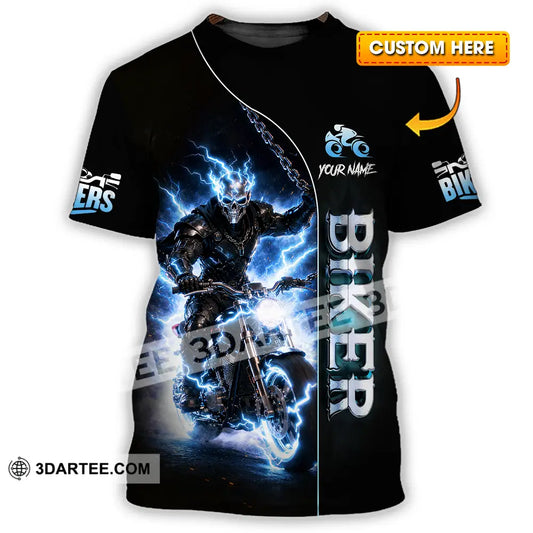Unisex Shirt - Custom Biker 3D Shirt T-shirt