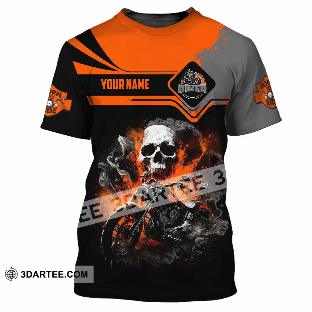 Unisex Shirt - Custom Biker 3D Shirt T-Shirt / S T-shirt