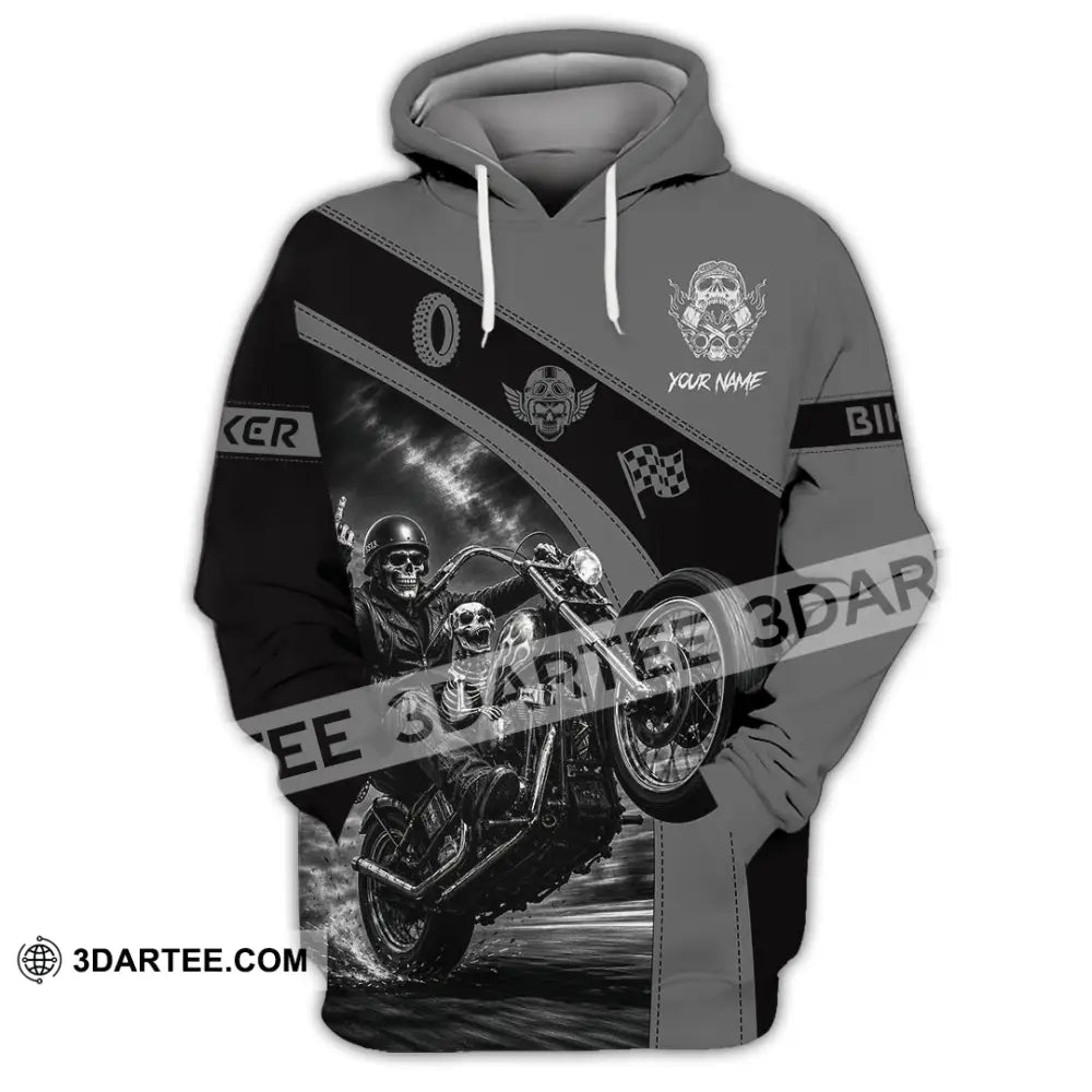Unisex Shirt - Custom Biker Shirt - Hoodie / S - T-shirt