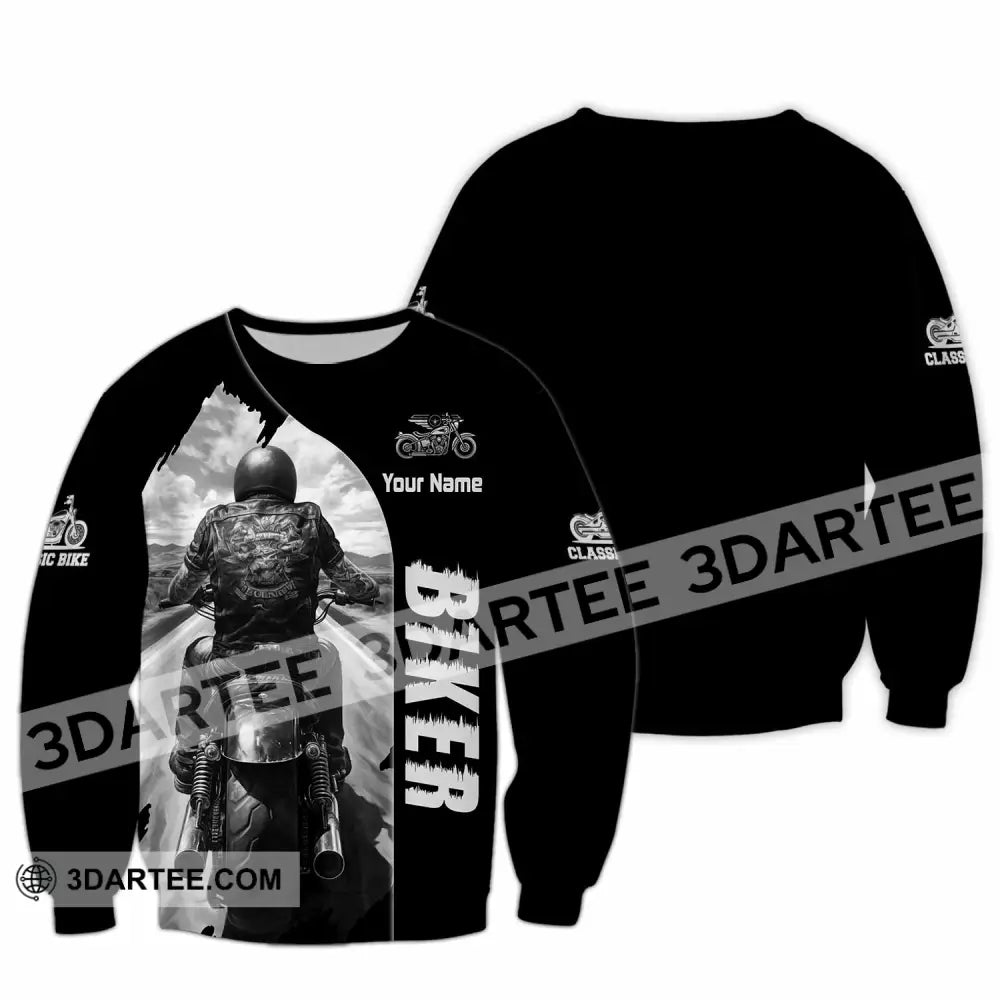 Unisex Shirt - Custom Biker Shirt - Long Sleeve / S - T-shirt