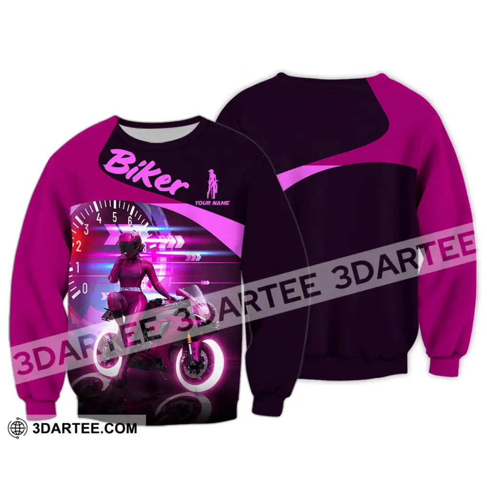 Unisex Shirt - Custom Biker Shirt - Long Sleeve / S - T-shirt