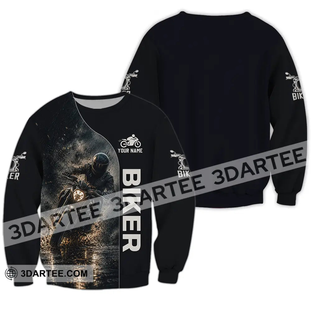 Unisex Shirt - Custom Biker Shirt - Long Sleeve / S - T-shirt