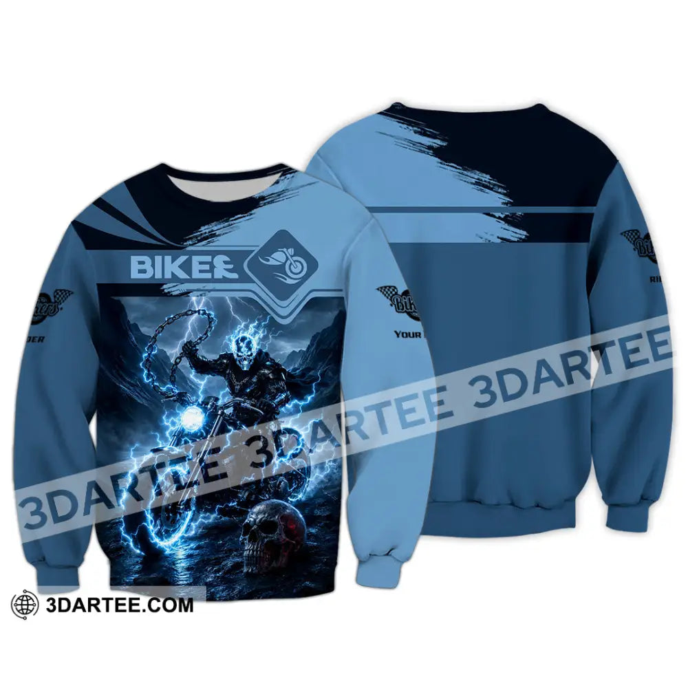 Unisex Shirt - Custom Biker Shirt - Long Sleeve / S - T-shirt