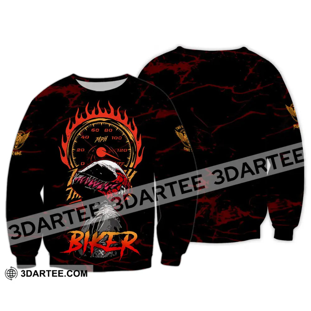 Unisex Shirt - Custom Biker Shirt - Long Sleeve / S - T-shirt
