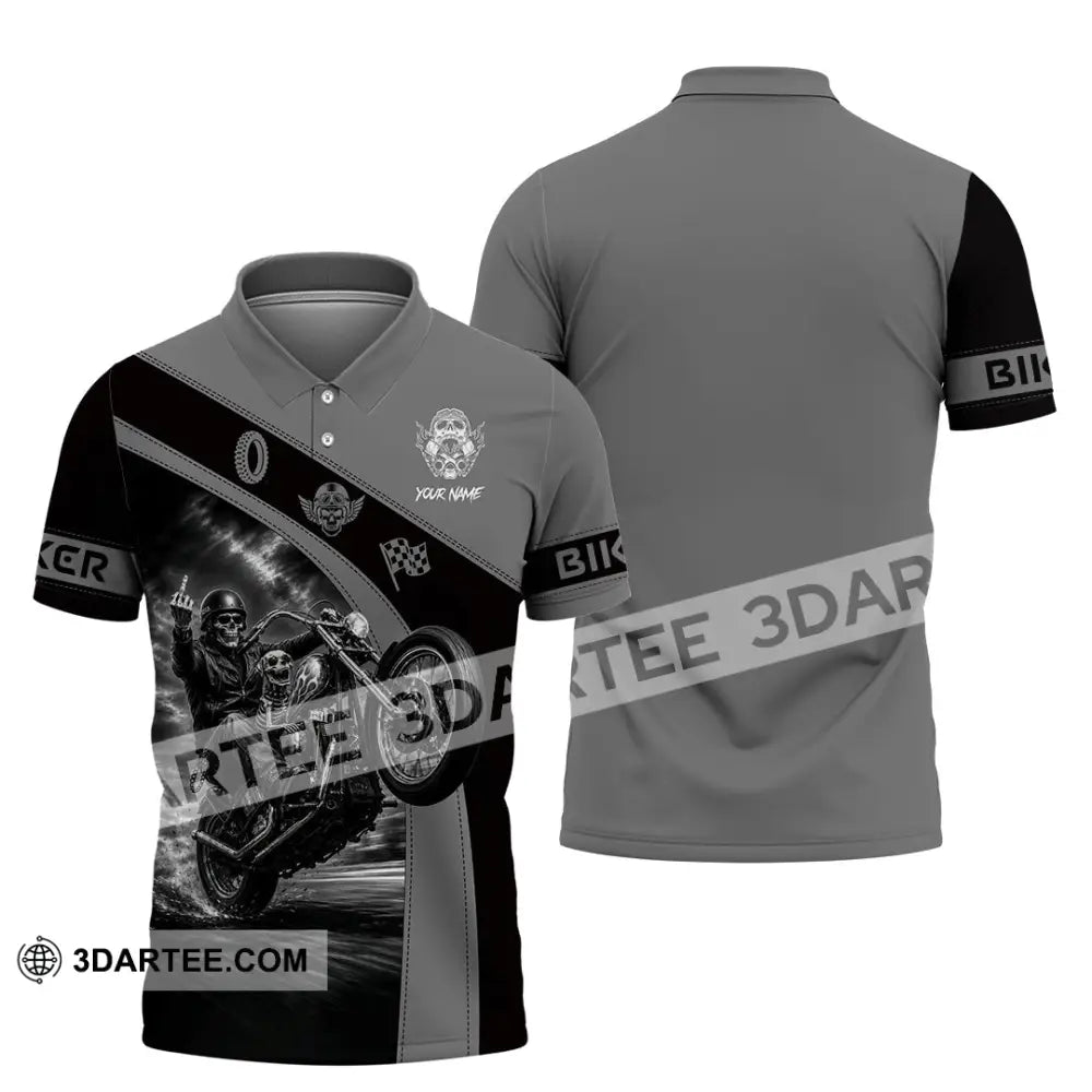 Unisex Shirt - Custom Biker Shirt - Polo Shirt / S - T-shirt