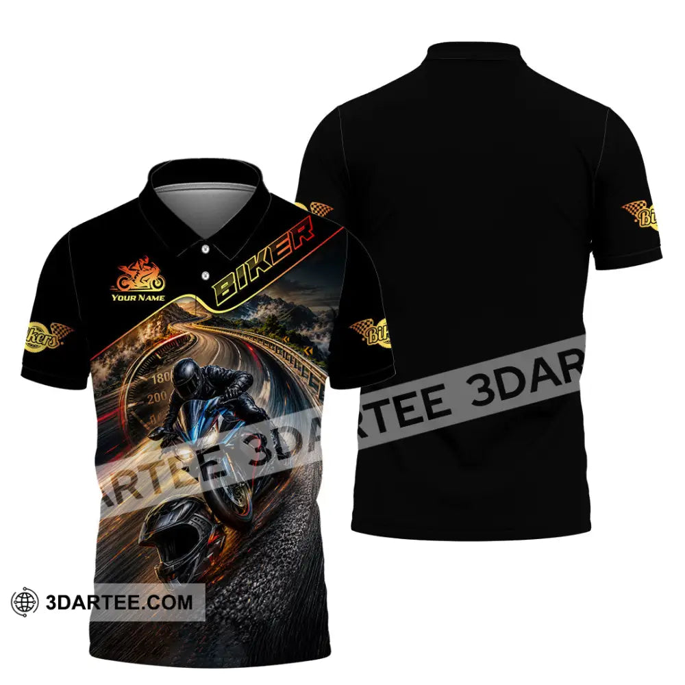 Unisex Shirt - Custom Biker Shirt - Polo Shirt / S - T-shirt