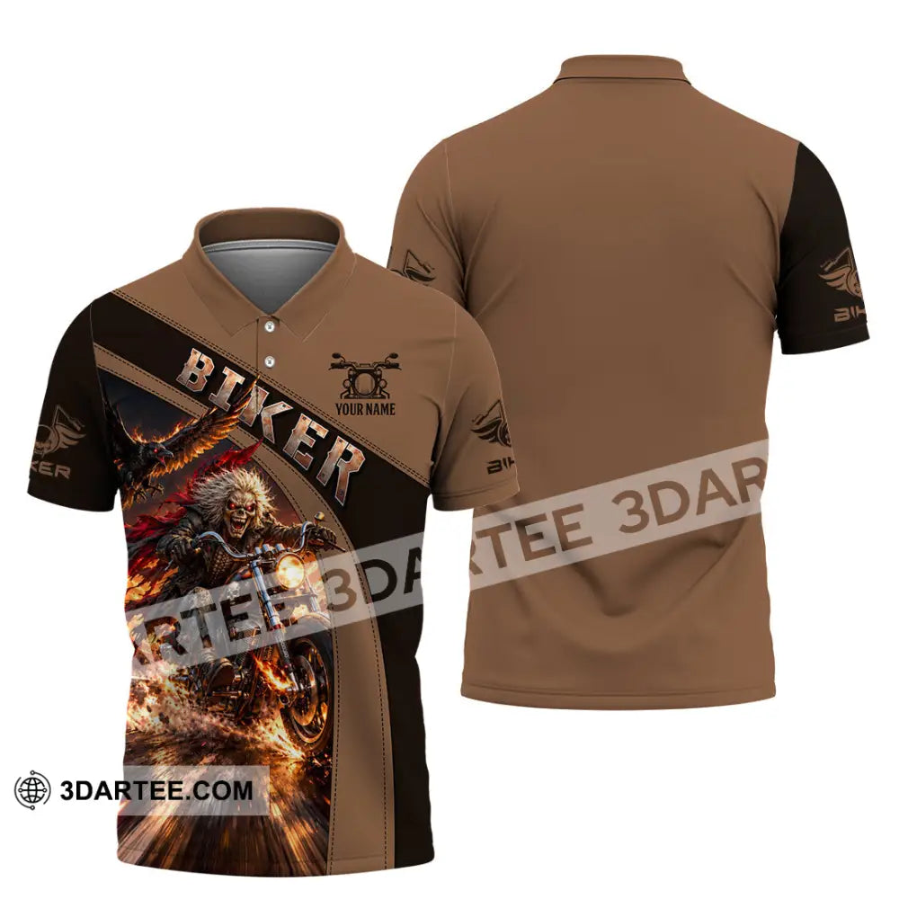 Unisex Shirt - Custom Biker Shirt - Polo Shirt / S - T-shirt