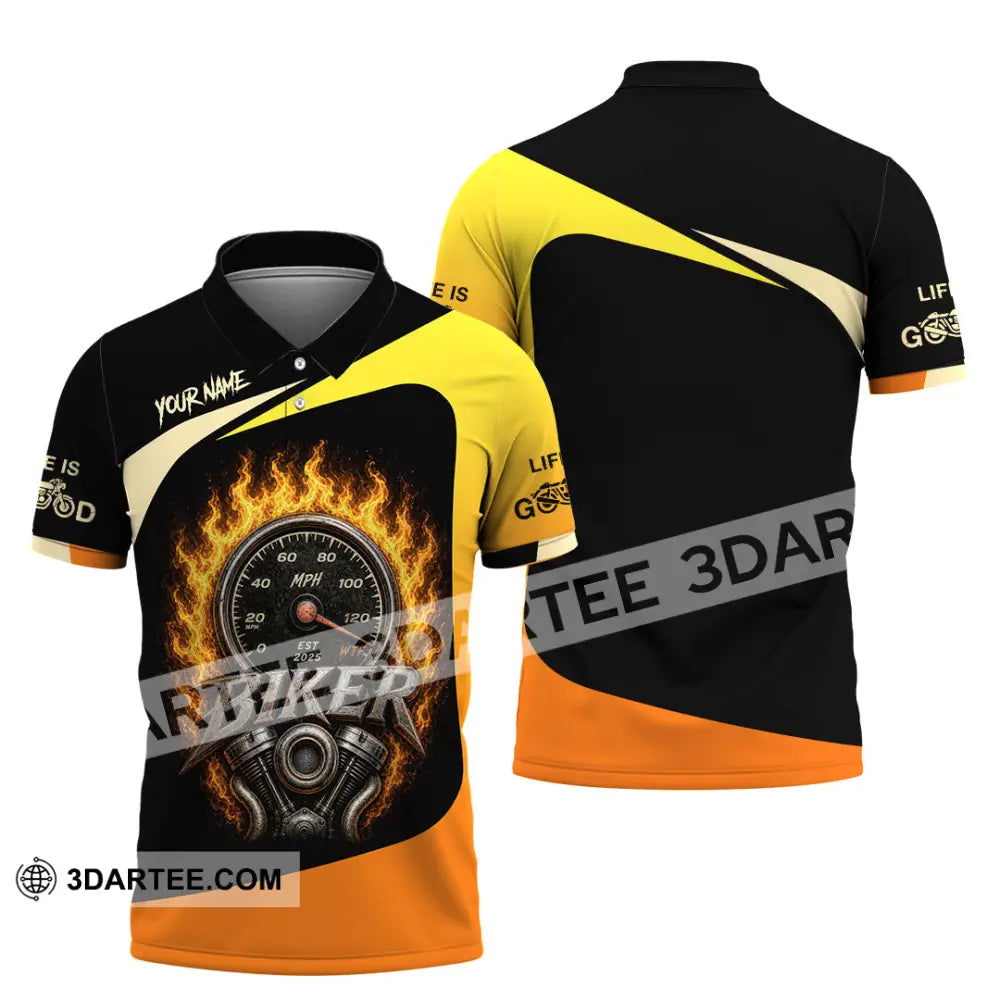 Unisex Shirt - Custom Biker Shirt - Polo Shirt / S - T-shirt