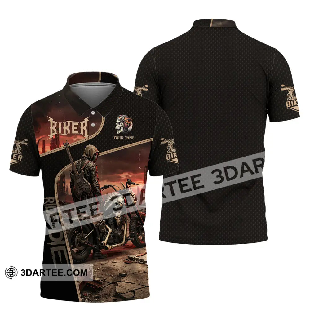 Unisex Shirt - Custom Biker Shirt - Polo Shirt / S - T-shirt