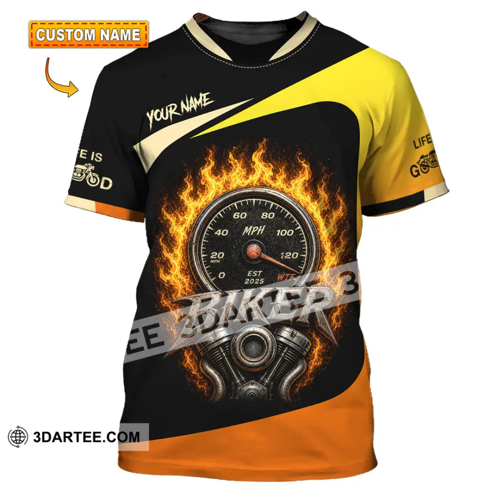 Unisex Shirt - Custom Biker Shirt - T-shirt
