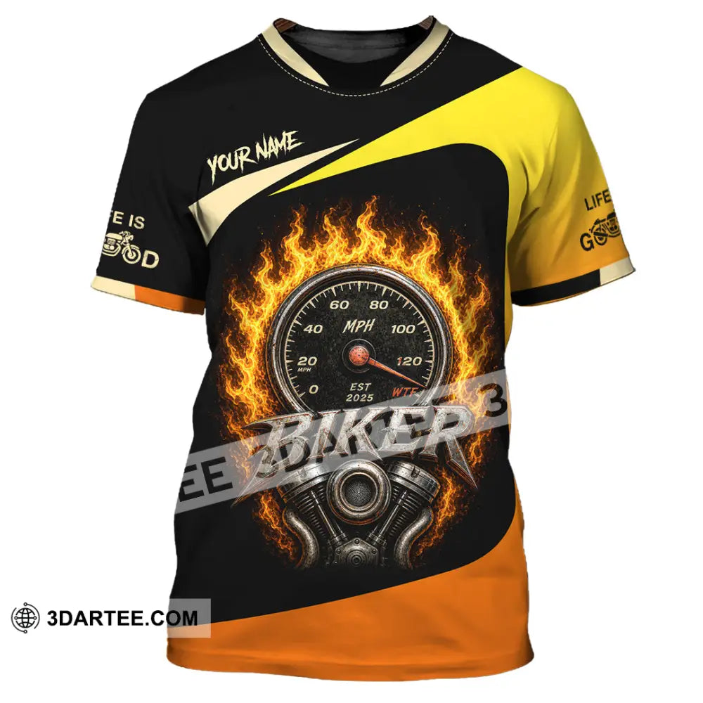 Unisex Shirt - Custom Biker Shirt - T-Shirt / S - T-shirt