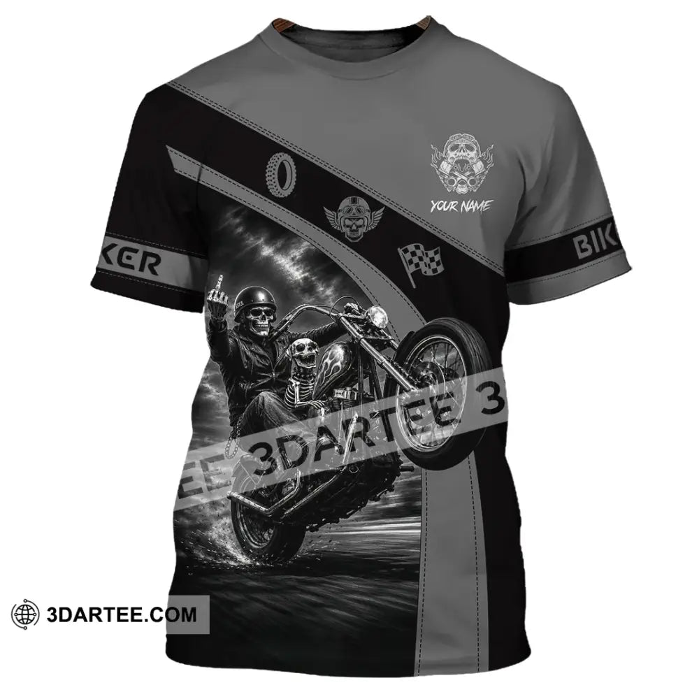 Unisex Shirt - Custom Biker Shirt - T-Shirt / S - T-shirt