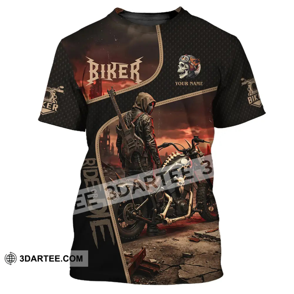 Unisex Shirt - Custom Biker Shirt - T-Shirt / S - T-shirt