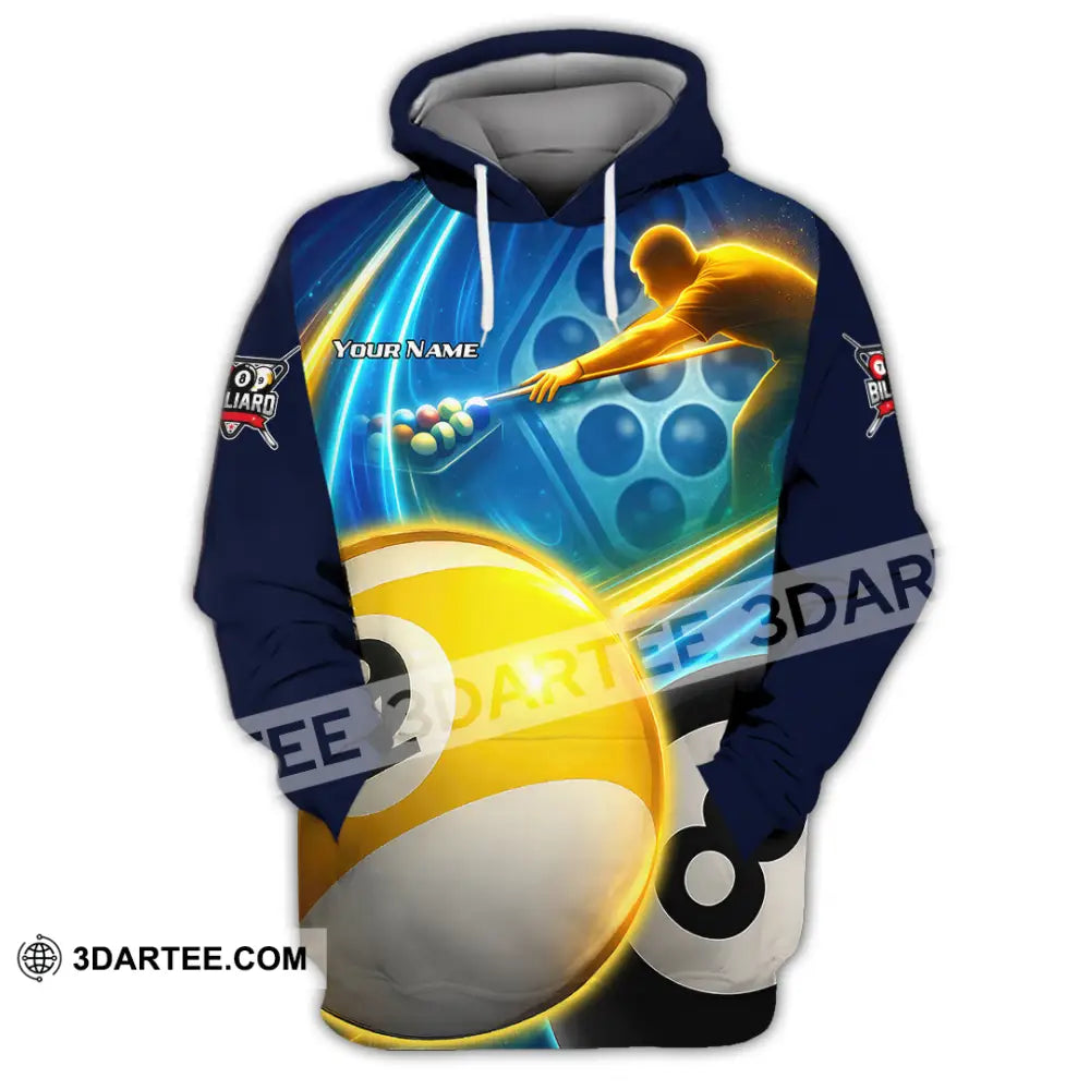 Unisex Shirt - Custom Billiard 3D Shirt Hoodie / S T-shirt