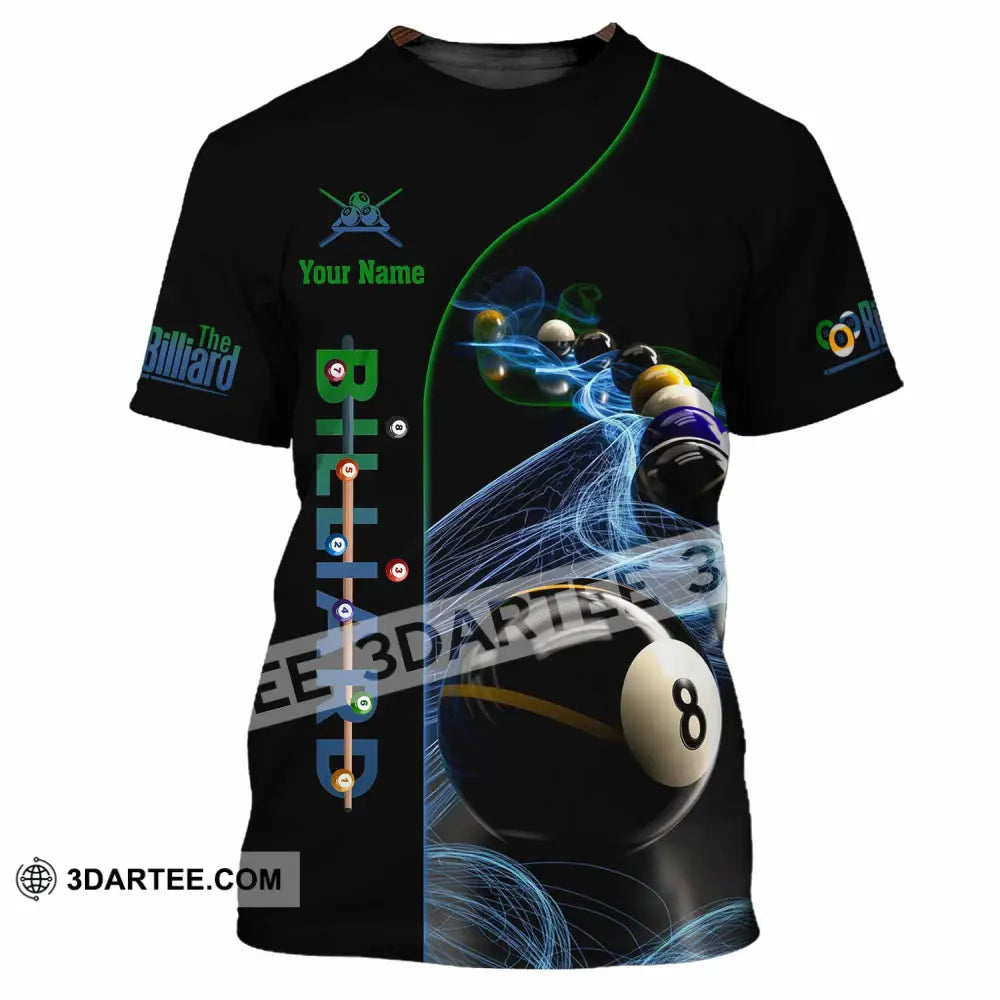 Unisex Shirt - Custom Billiard 3D Shirt T-Shirt / S T-shirt
