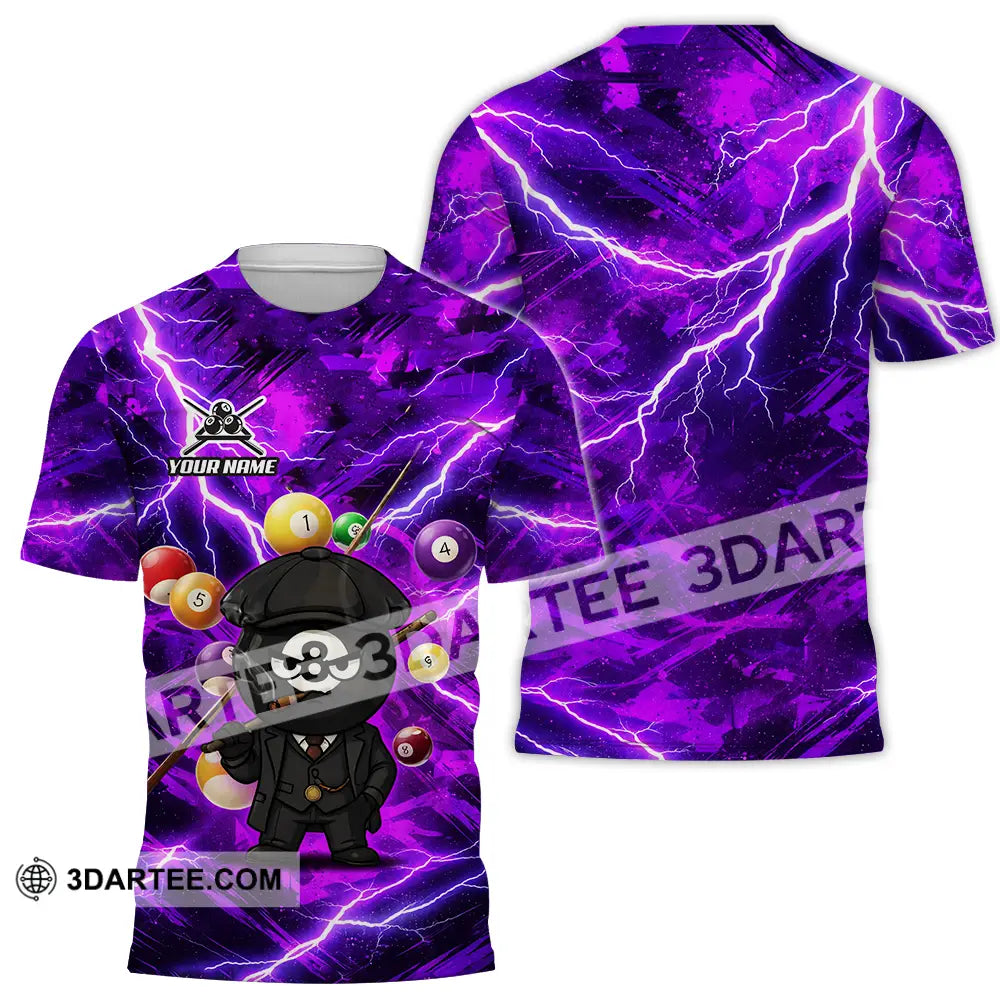 Unisex Shirt - Custom Billiard 3D Shirt T-Shirt / S T-shirt