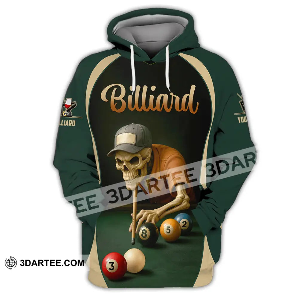 Unisex Shirt - Custom Billiard Shirt Hoodie / S T-shirt