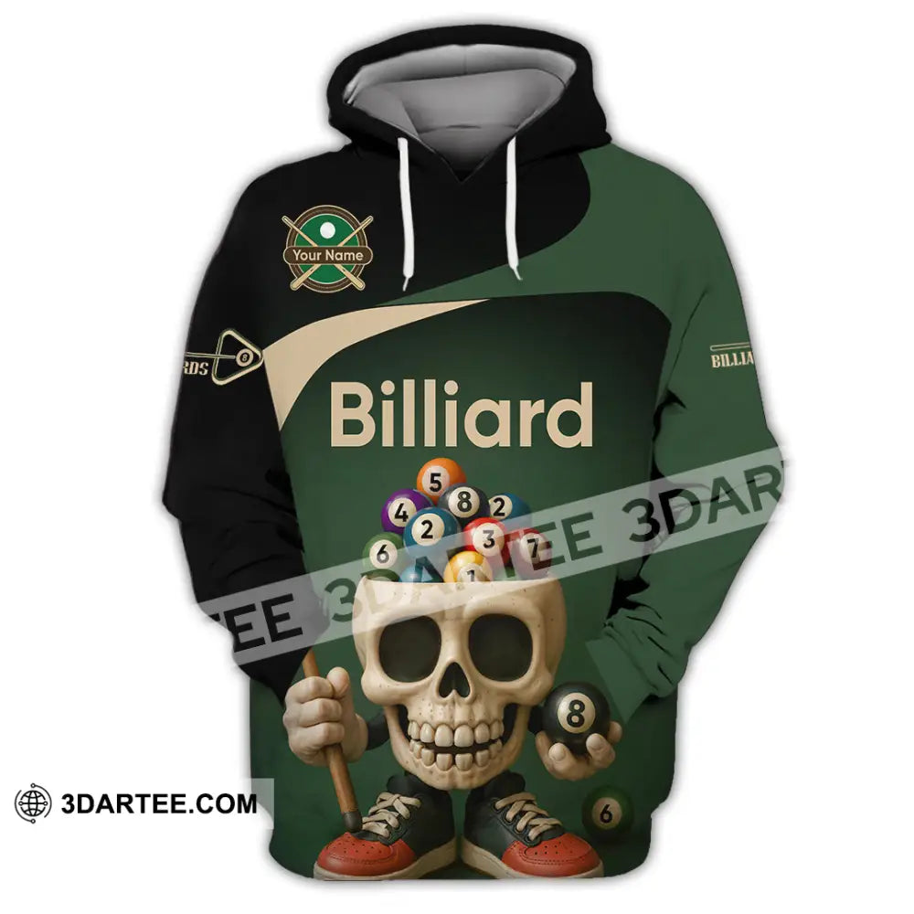 Unisex Shirt - Custom Billiard Shirt Hoodie / S T-shirt