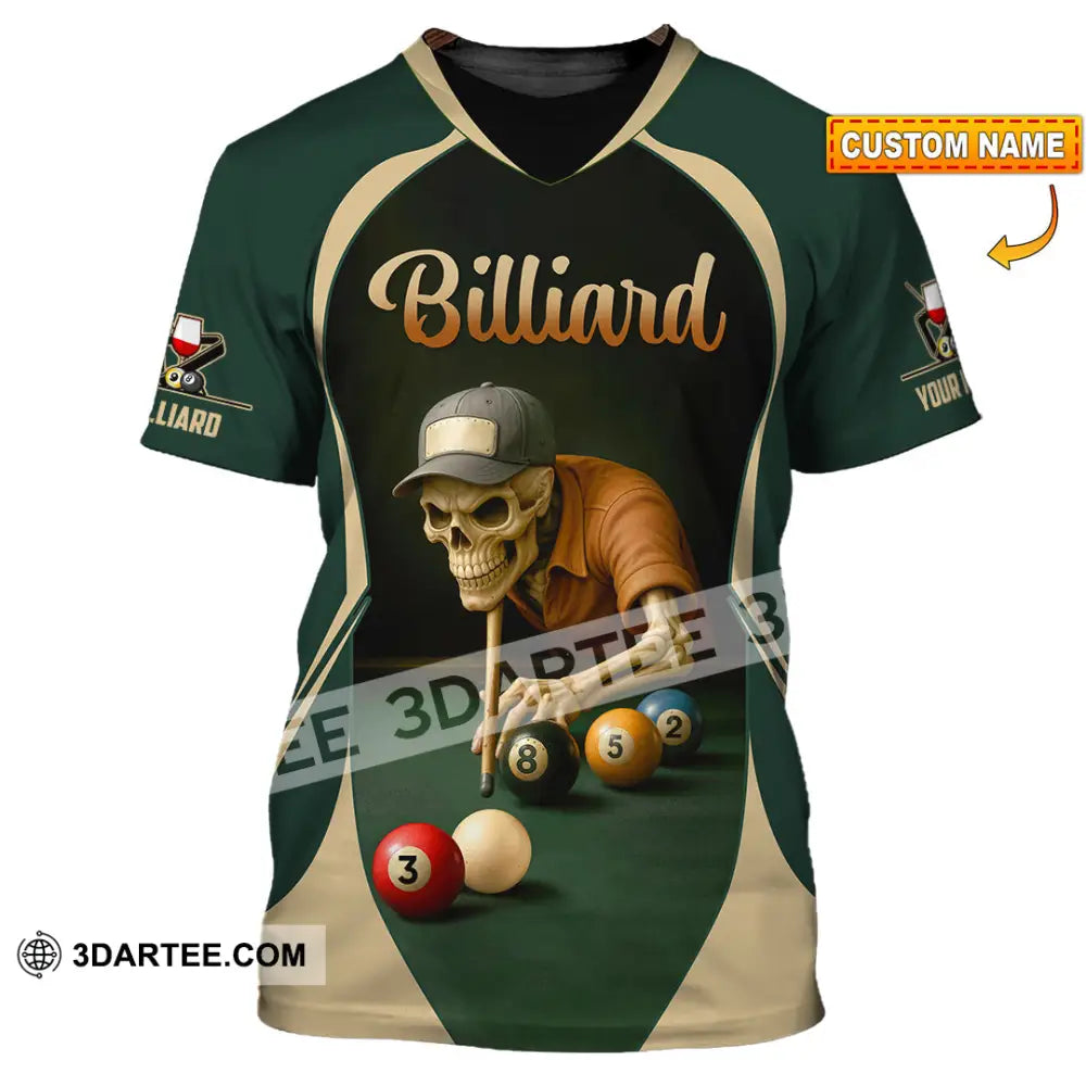 Unisex Shirt - Custom Billiard Shirt T-shirt