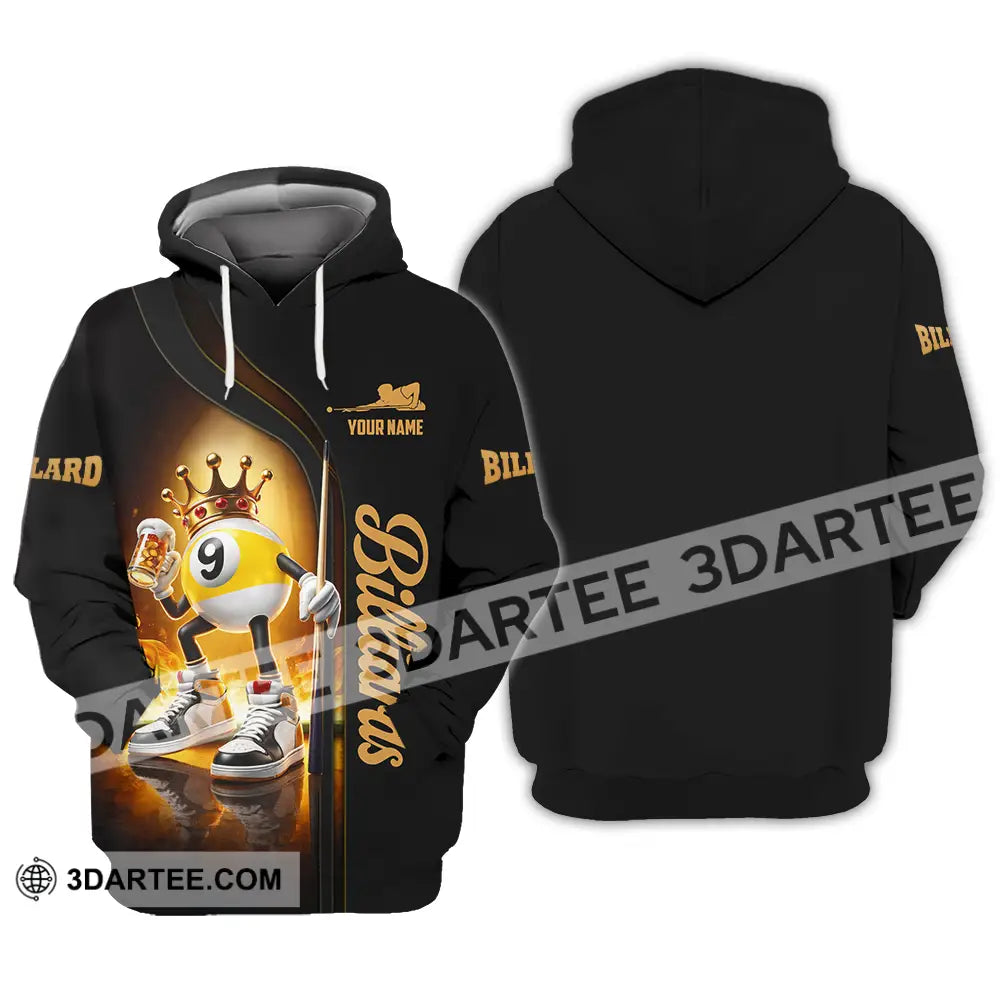 Unisex Shirt - Custom Billiards 3D Shirt Hoodie / S T-shirt
