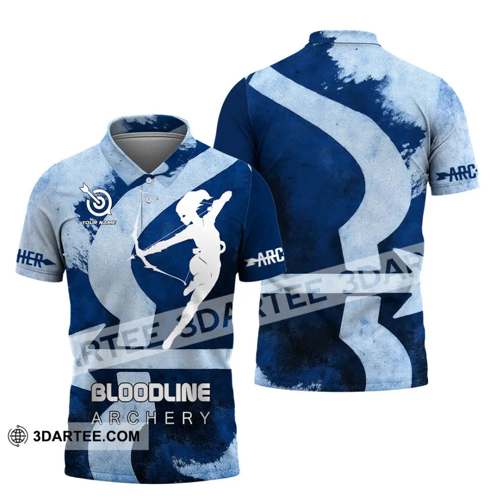 Unisex Shirt - Custom Bloodline Archery 3D Shirt Polo Shirt / S T-shirt